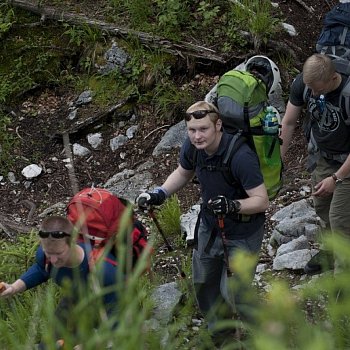 Ferratový kurz v Totes Gebirge