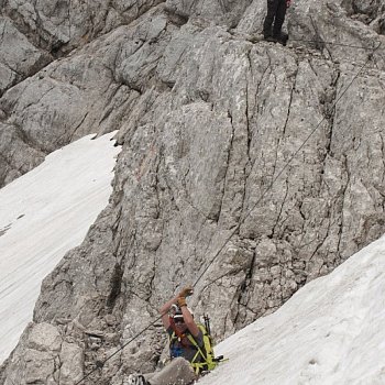 Ferratový kurz v Totes Gebirge